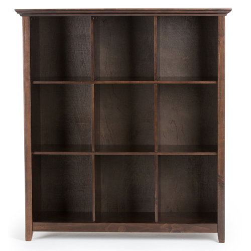 Lark Manor 48'' H x 44'' W Solid Wood Cube Bookcase & Reviews Wayfair Canada